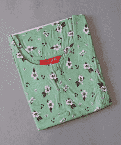 Short Feeding Kurty - Green - MCFK