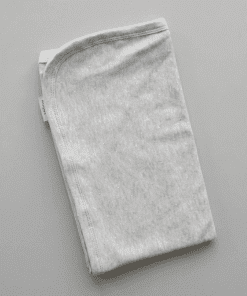 Hooded Blanket - 60x80cm - Light Grey White Dot -  HBL1