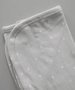Hooded Blanket - 60x80cm - Light Ash with White Star - HBL1 - Image 2