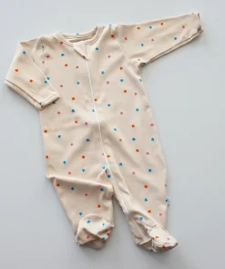 Sleeping Suit - Off White Star - SS1