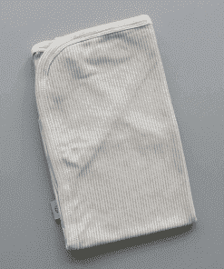 Hooded Blanket - 60x80cm - Big Beige Stripe -  HBL1