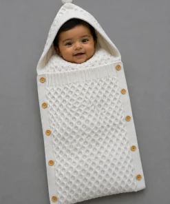 Alternative view of Premium Baby Sleeping Bag - Off White - SBG
