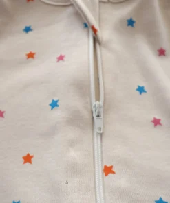 Alternative view of Sleeping Suit - Off White Star - SS1