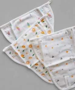 Assorted 5 Layer Muslin Padded Nappy - Pack of 3 - NP01 - Image 3