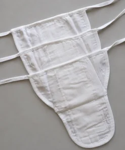 Assorted 5 Layer Muslin Padded Nappy - Pack of 3 - NP01 - Image 2
