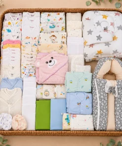 Monsoon Assorted Hospital Set /New Born kit ( Pack Of 67) - HK1