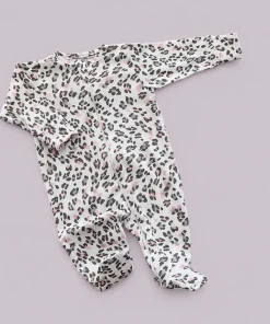 Sleeping Suit - Black Pink Print - SS1