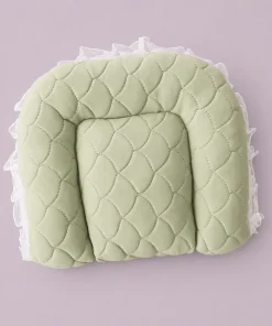Premium Baby Nest Bed - Green and White - BS1 - Image 4