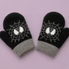 Woolen mittens  - Pack of 1 - Black Spider