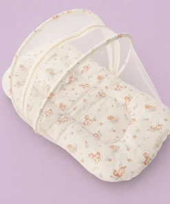 Crinkled Muslin Foldable Bedding Set - Unicorn and Gramophone - BS1 - Image 2