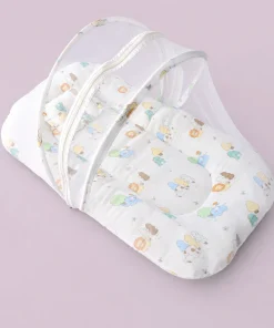 Crinkled Muslin Foldable Bedding Set - Animals - BS1 - Image 2