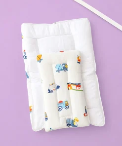 Crinkled Muslin Cotton Kangaroo Wrapper - (65x43cm) - Vehicles - KW1 - Image 3