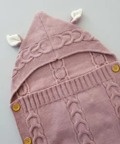 Alternative view of Premium Baby Sleeping Bag - Onion Pink - SBG