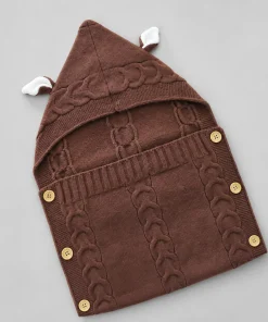 Alternative view of Premium Baby Sleeping Bag - Coffee Brown - SBG