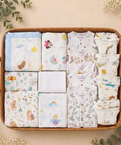 Assorted Prints Hospital Set /New Born kit ( Pack Of 17) - HK1