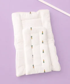 Crinkled Muslin Cotton Kangaroo Wrapper - (65x43cm) - Carrot - KW1 - Image 3