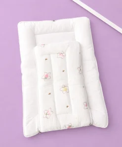 Crinkled Muslin Cotton Kangaroo Wrapper - 65x43cm - Star and Fruits - KW1 - Image 3