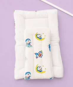 Crinkled Muslin Cotton Kangaroo Wrapper - (65x43cm) - Doraemon - KW1 - Image 3