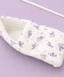 Crinkled Muslin Cotton Kangaroo Wrapper - (65x43cm) - Stella Lon - KW1