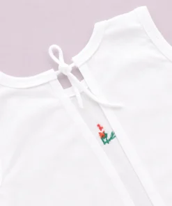 Alternative view of Pure Cotton Back Knot Jhabla( Pack of 10) - White - JH1