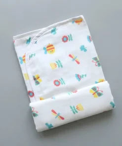 Muslin cotton Hooded Blanket (70x70cm) - HBL1 - Dragon fly