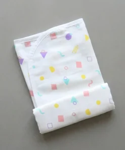 Muslin cotton Hooded Blanket (70x70cm) - HBL1 - Color shape