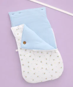 Muslin Cotton Kangaroo Wrapper (70x40cm) - Honey Bee - KW1 - Image 2