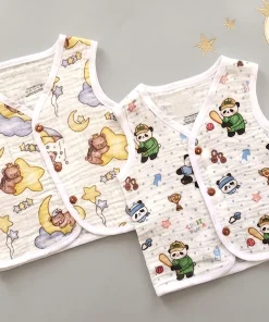 Baby Premium Crinkled Jhabla - Pack of 2 - Moon and Koala + Playing Panda - JH1