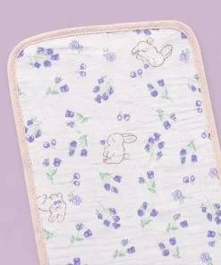 Alternative view of Crinkled Muslin Cream and White Burp Cloth combos(Pack of 6) - BP1