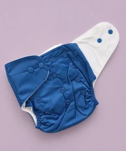 Reusable Baby Cloth Diaper - Magenta , Royal Blue , Navy Blue - CDP1 - Image 3