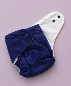 Reusable Baby Cloth Diaper - Magenta , Royal Blue , Navy Blue - CDP1 - Image 4