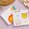 Cotton Baby Bath Towel(Pack of 2) - Big Animal Print and Frog - BT1
