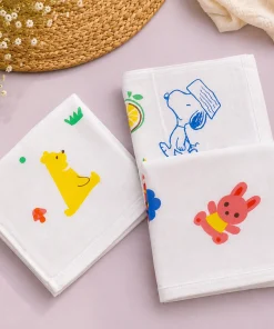 Cotton Baby Bath Towel(Pack of 3) - Animals, Rabbit and Dog - BT1