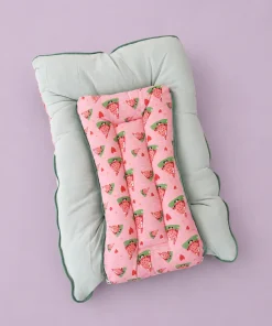 Alternative view of Soft Cotton Kangaroo Wrapper (62x40cm) - Dark Pink with Watermelon - KW1