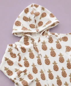 Hooded Sleeping Suit - Pineapple - SS1 - Image 2