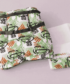 Alternative view of Premium Cotton Blend 3 Piece Cradle Set(0-18m)  - Green Print - CC1
