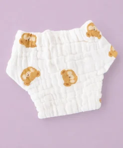 Muslin Crinkled Nappy (Pack of 10) -  NP01 - Image 7