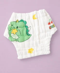 Muslin Crinkled Nappy (Pack of 10) -  NP01 - Image 6