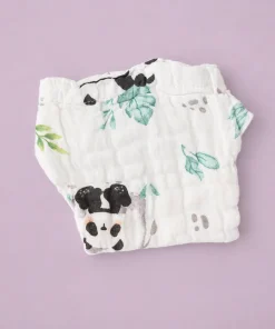 Alternative view of Muslin Crinkled Nappy (Pack of 5) -  NP01