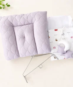 Alternative view of Premium Cotton Blend 4 Piece Cradle Set(0-18m) - Light Purple - CC1