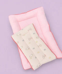 Alternative view of Muslin Cotton Kangaroo Wrapper - (65x43cm) - Pink with Unicorn - KW1