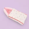 Muslin Cotton Kangaroo Wrapper - (65x43cm) - Pink with Unicorn - KW1