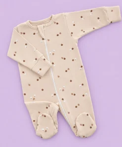 Sleeping Suit - Beige with Fruit - SS1