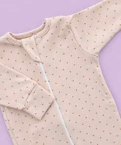 Sleeping Suit - Sandal Brown Dot - SS1 - Image 2