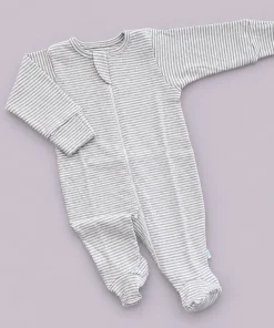 Sleeping Suit - Gray Stripe - SS1