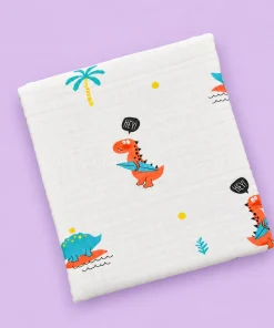 Alternative view of Baby Muslin Cotton Bath Towel Pack Of 2 (50x100cm) - BT1