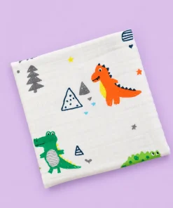 Alternative view of Baby Muslin Cotton Bath Towel Pack Of 3 (50x100cm) - BT1