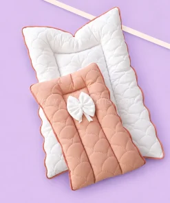Premium Soft Cotton Kangaroo Wrapper(65x35cm) - Light Peach Pink - KW1 - Image 2