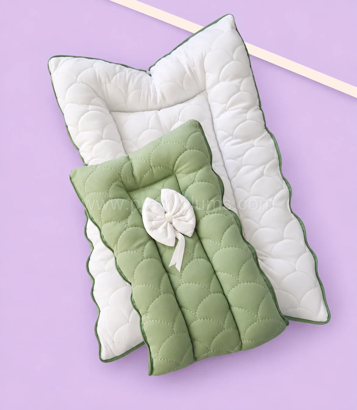 Premium Soft Cotton Kangaroo Wrapper(65x35cm) - Green - KW1 - Image 2