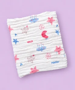 Alternative view of Baby Muslin Cotton Bath Towel Pack Of 4 (50x100cm) - BT1